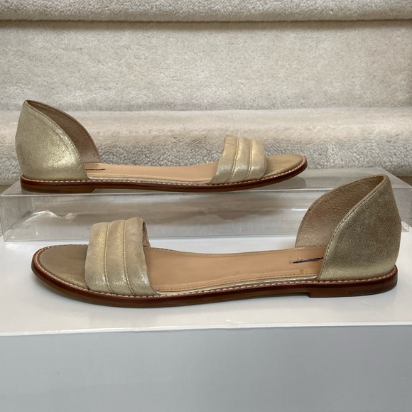 j crew gold sandals - Picture 3 of 10